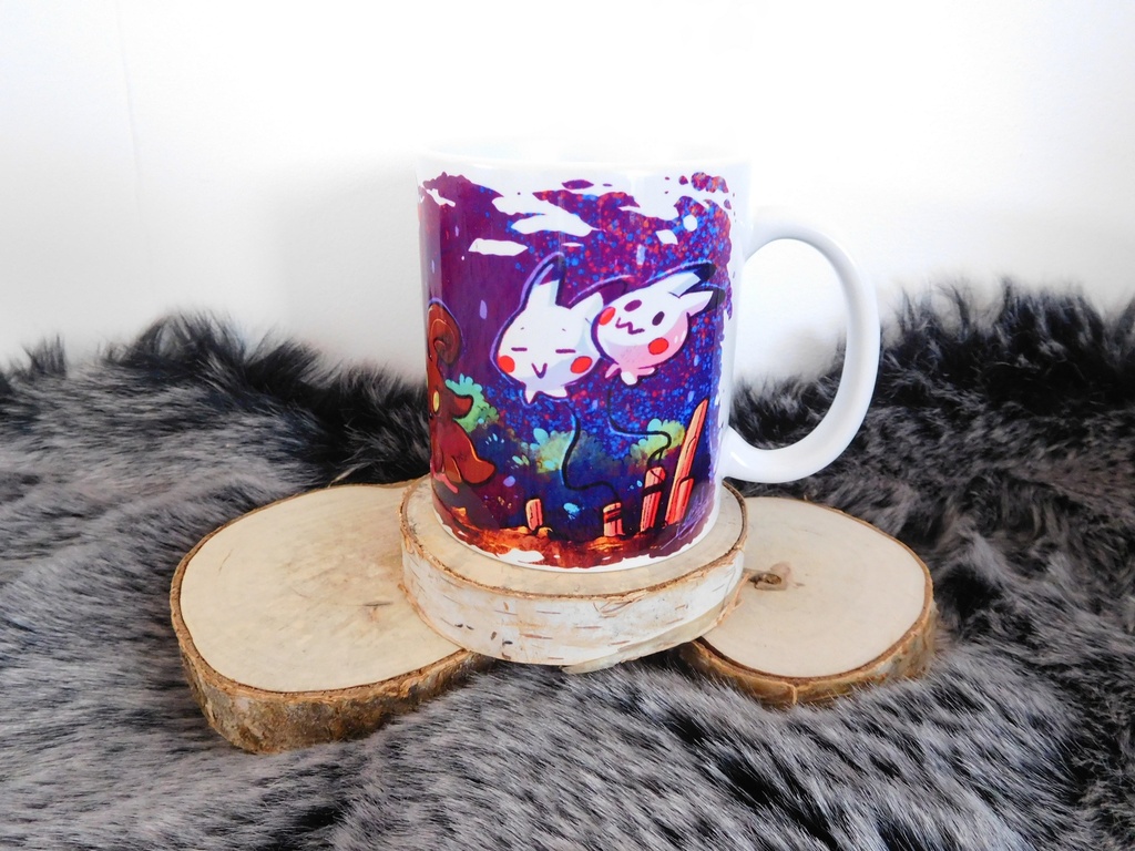 Mug Pokemon pumpkaboo - right view