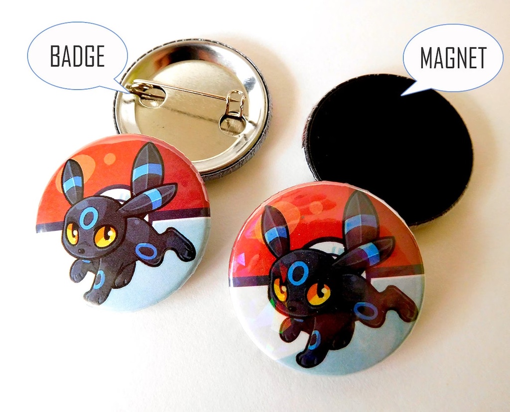 button and magnet difference