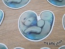 Manatee details Vinyl Sticker