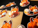 Red Panda Set details Sticker