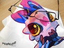 Lens cleaning cloth pokemon Noibat - microfiber cloth for glasses and screens - Webbelart