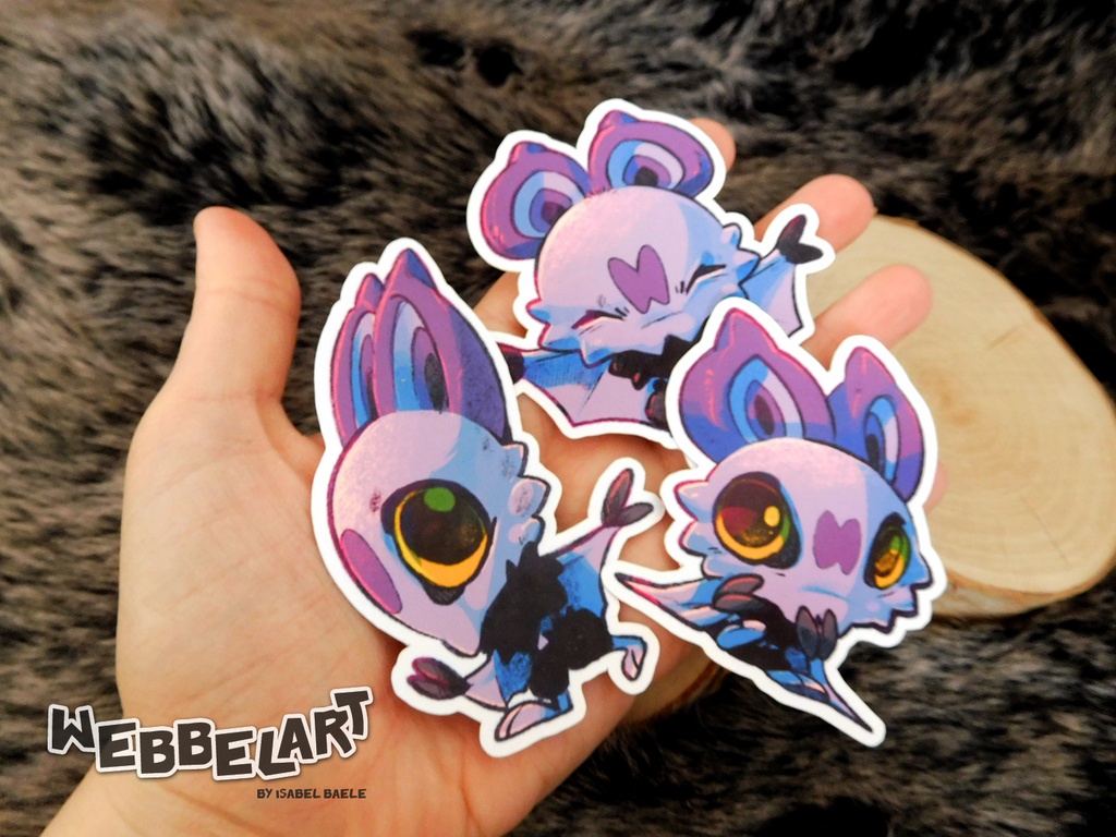 Noibat detail shot - Sticker