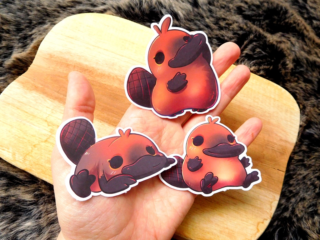 Platypus Set details Sticker