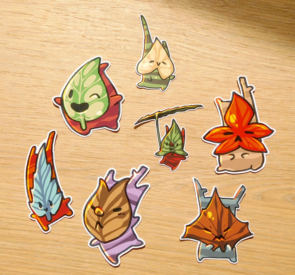 Zelda - Korok sticker collection