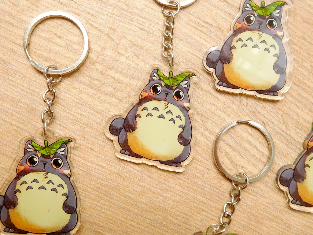 Cosplay Kitty - My neighbour Totoro - Acrylic keychain