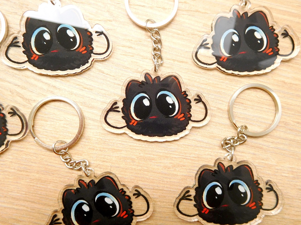 Cosplay Kitty - Soothball - Acrylic keychain