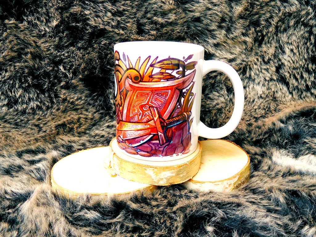 Paladin - DND mug back