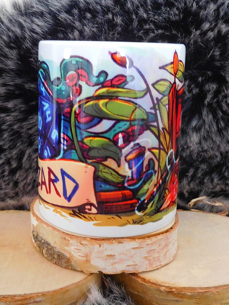 Wizard - DND mug side