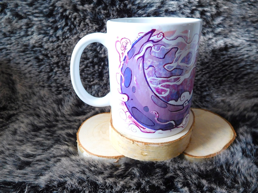 Mug Pokemon Umbreon - right side view