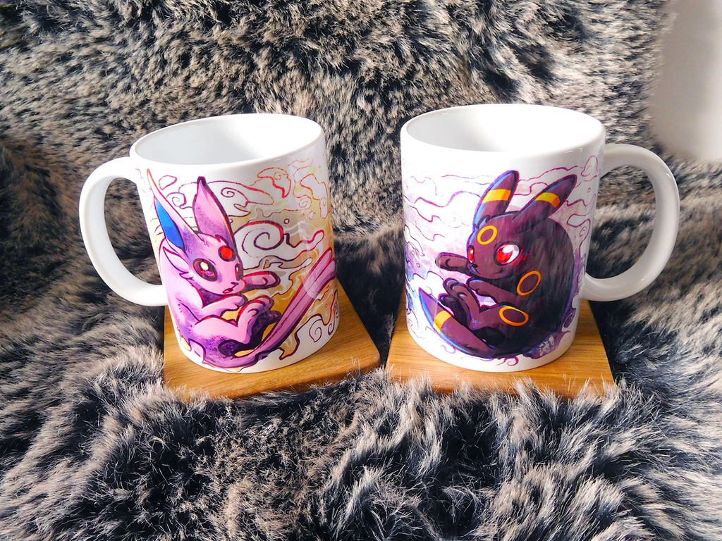 Mug Pokémon combo - Eeeveelution - Webbelart