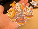 fire starters detail shot - Sticker