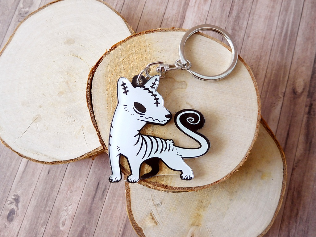 Voodoo doll Tasmanian Wolf - Acrylic keychain