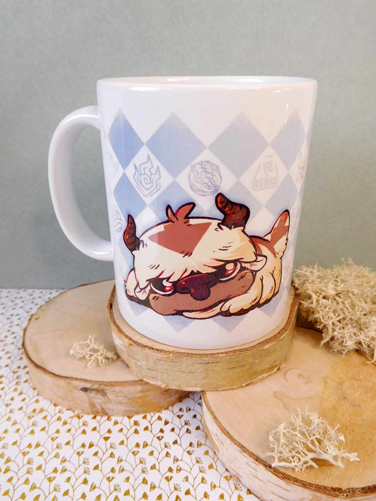 Appa, side view mug