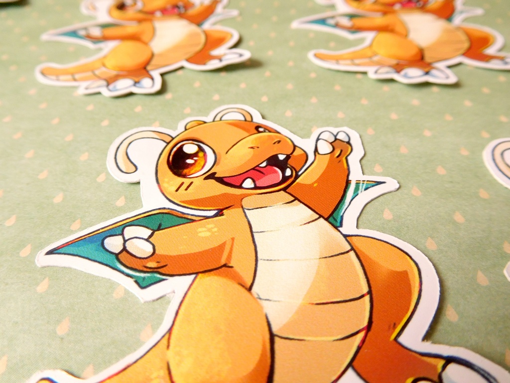 Pokemon Dragonite - Sticker