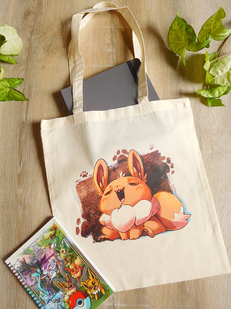 Chonky Eevee Totebag - Webbelart