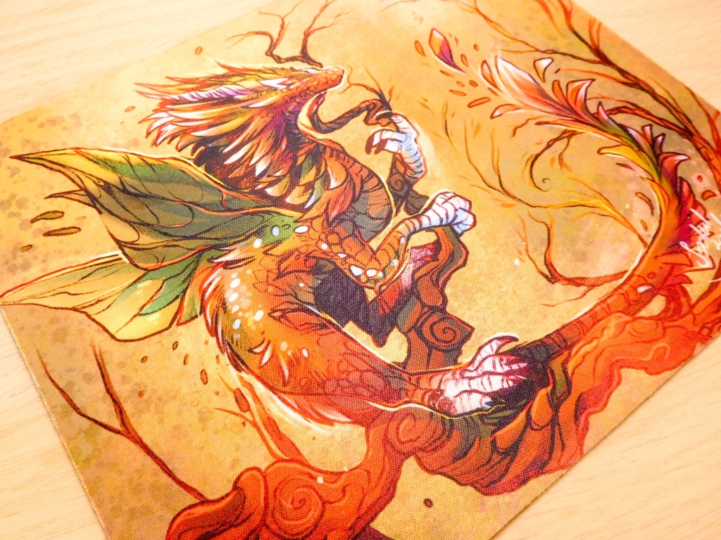 Autumn Dragon | mouse pad | Webbelart