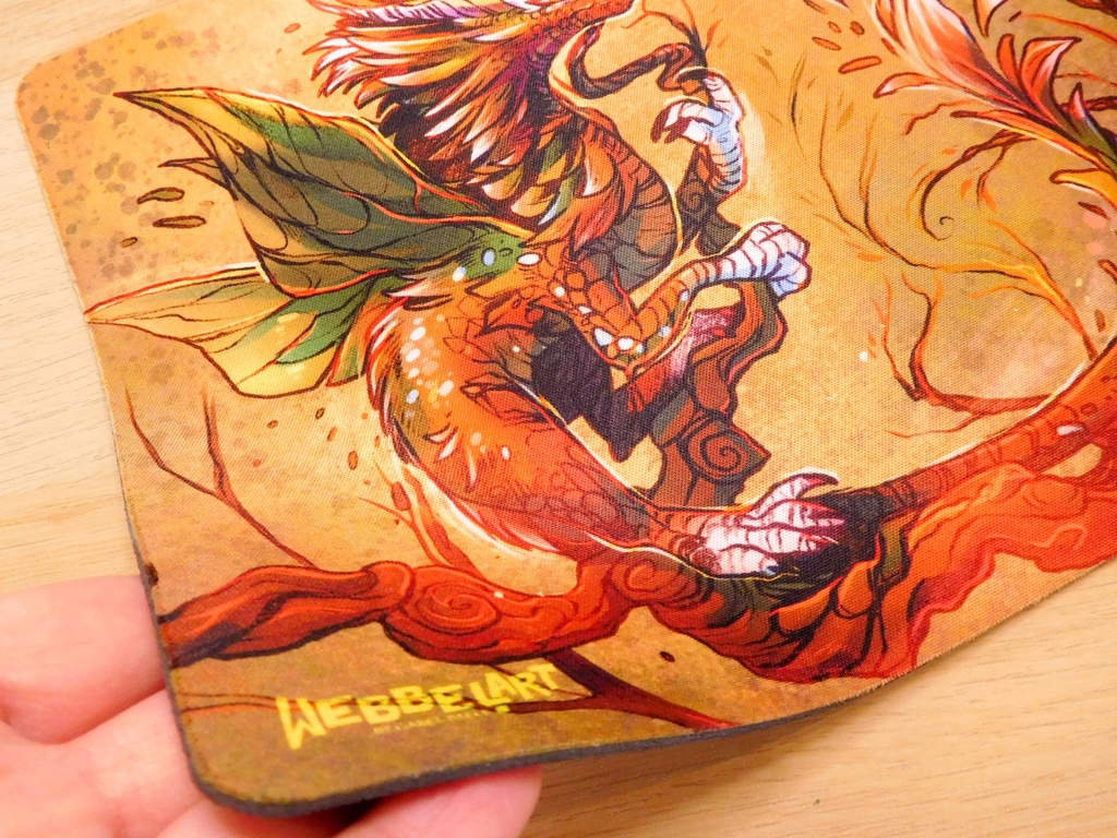 Autumn Dragon | mouse pad | Webbelart