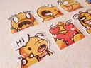 Dragonite Emotes - Sticker set - 8 pieces