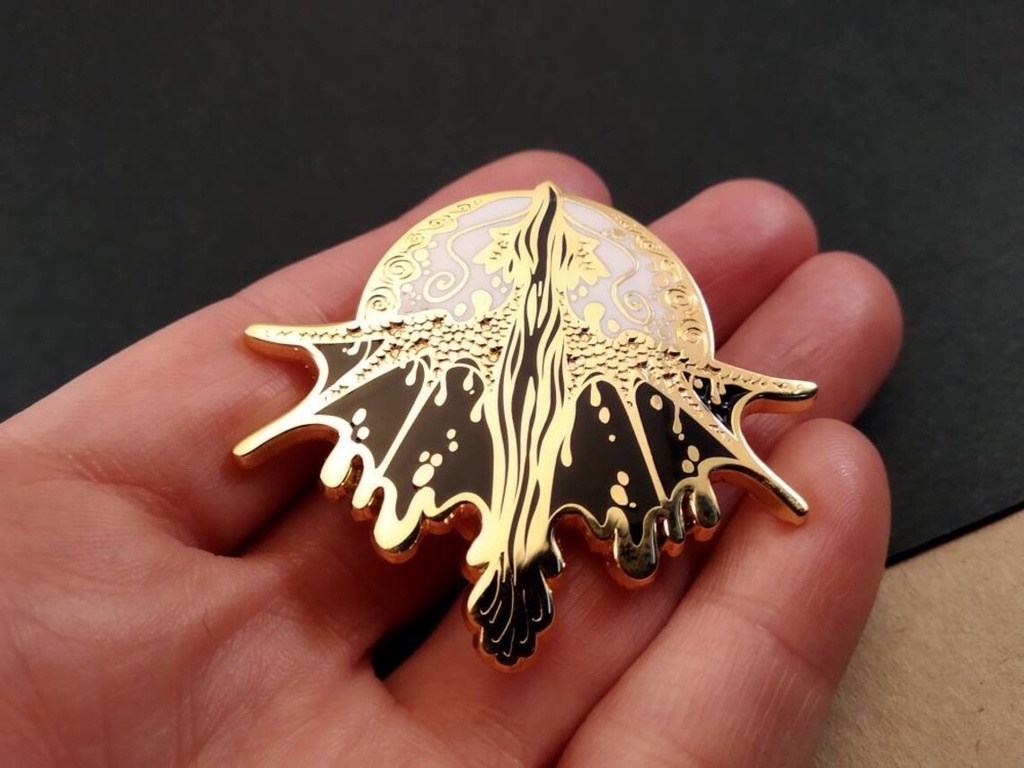 Enamel Pin - size comparison