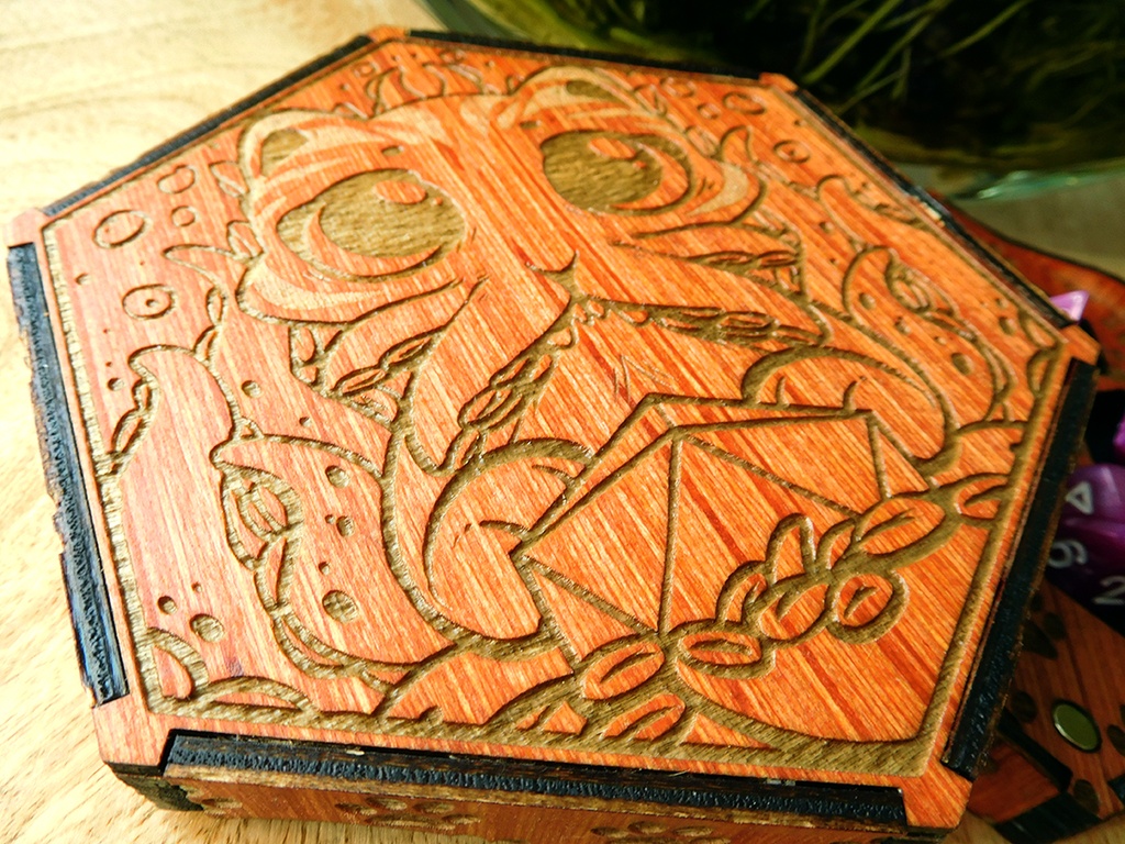 Dice Tray - Cathulhu