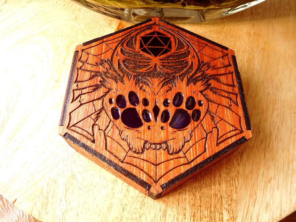 Dice Tray - Spider