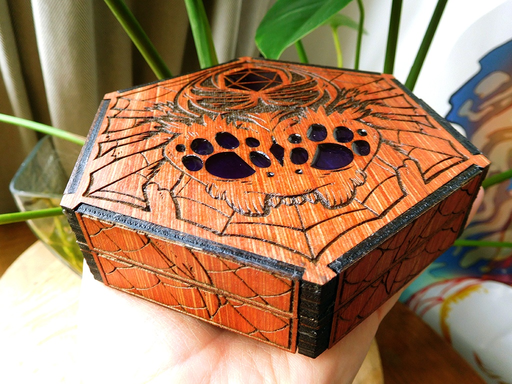 Dice Tray - Spider