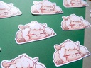 Sleepy Llama  - Sticker