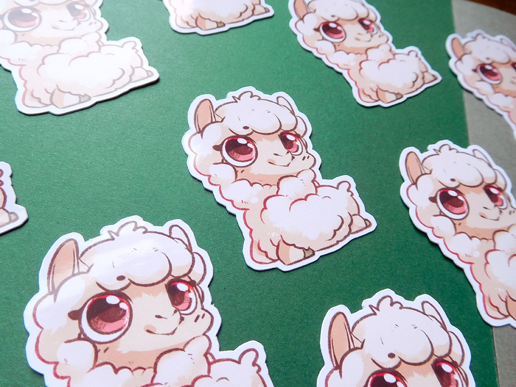 Lovely Llama  - Sticker