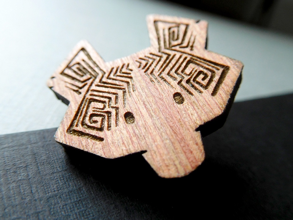 Rat - Wooden Pin