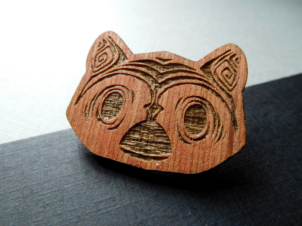 Lemur - Wooden Pin