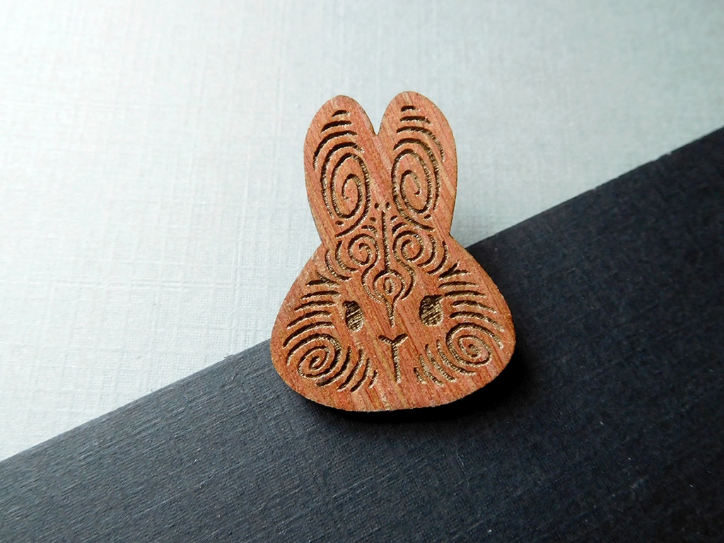 Bunny - Wooden Pin