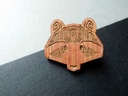 Raccoon - Wooden Pin