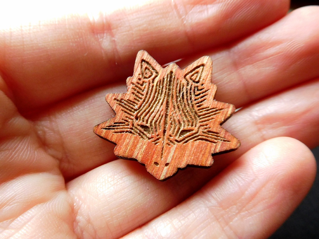 Canine - Wooden Pin