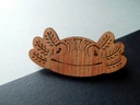 Axolotl - Wooden Pin