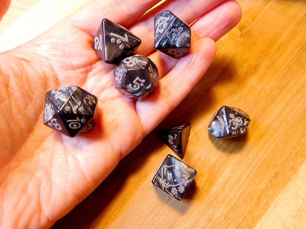 Dice Set - Kitty 