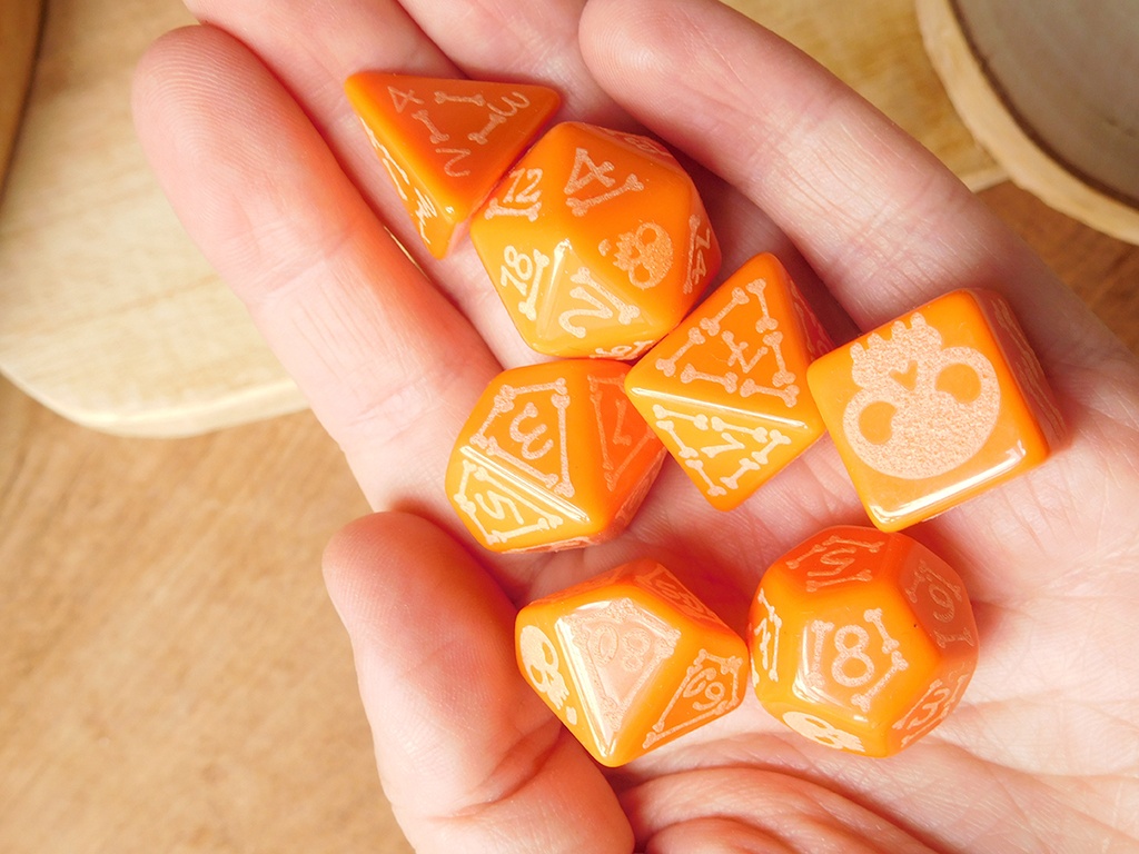 Dice Set - Skully Bones