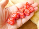 Dice Set - Demon Cat