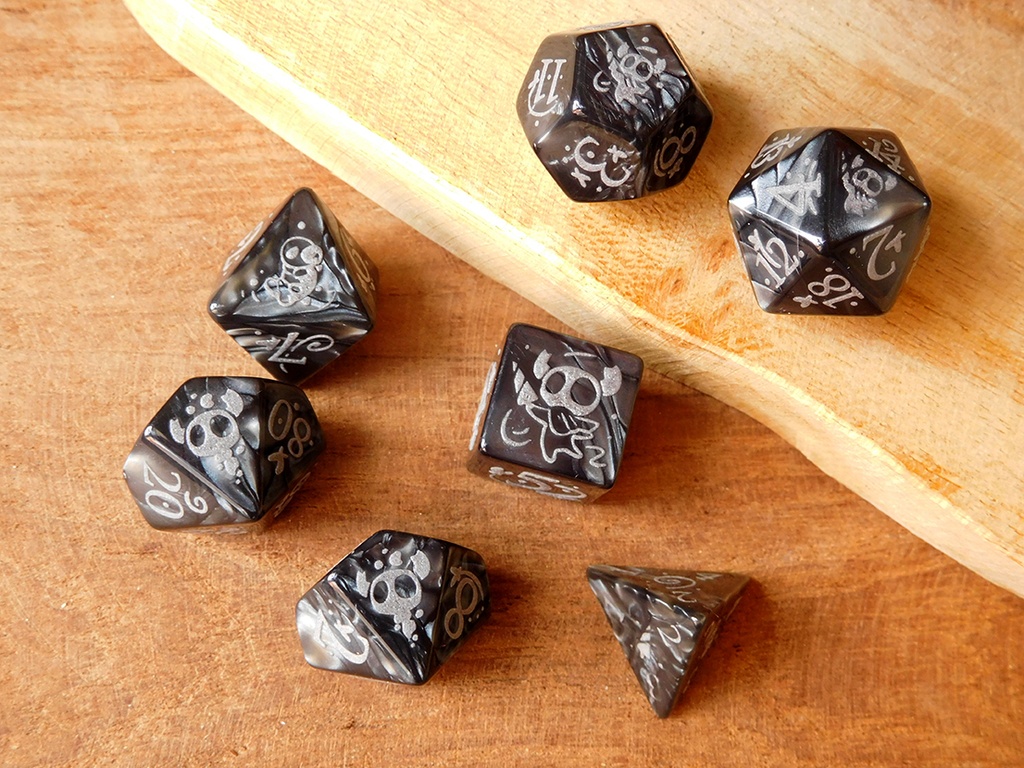 Dice Set - Hollow Knight
