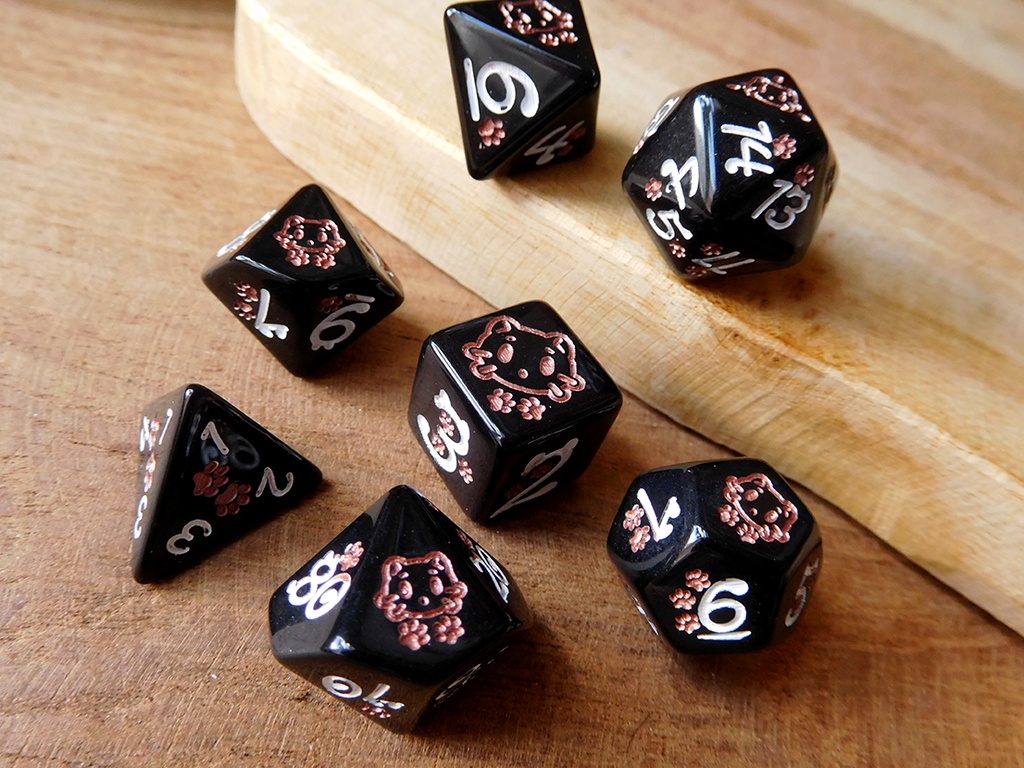 Dice Set - Kitty