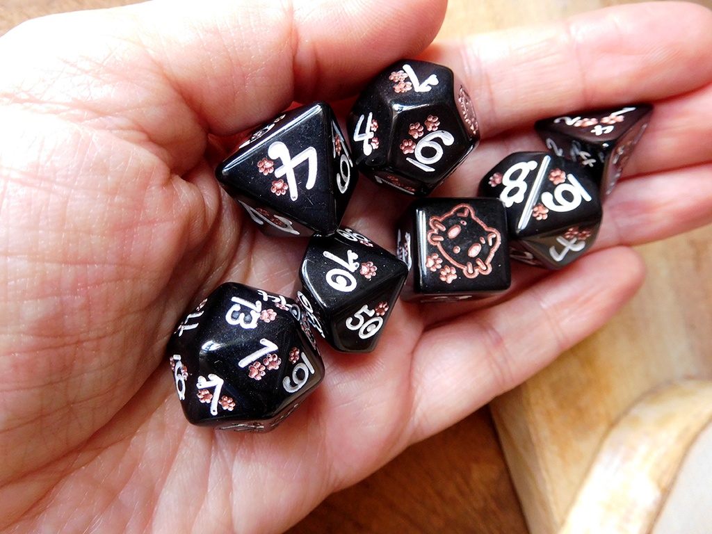 Dice Set - Kitty