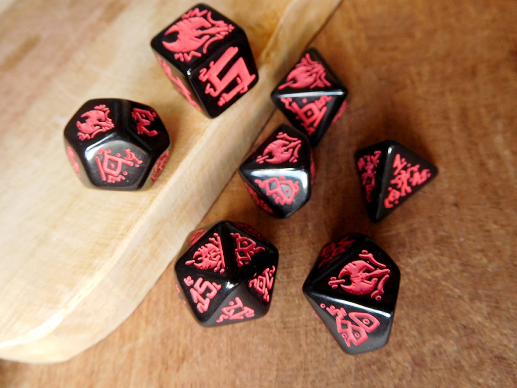 Dice Set - Barbarian