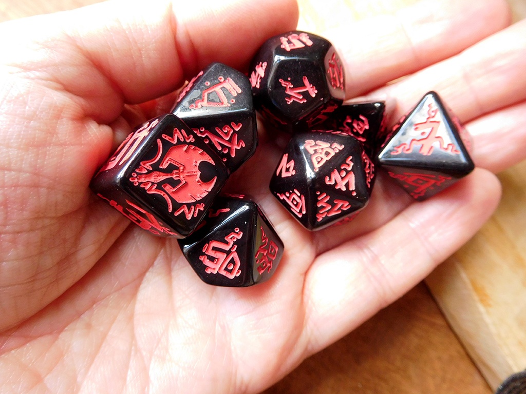 Dice Set - Barbarian