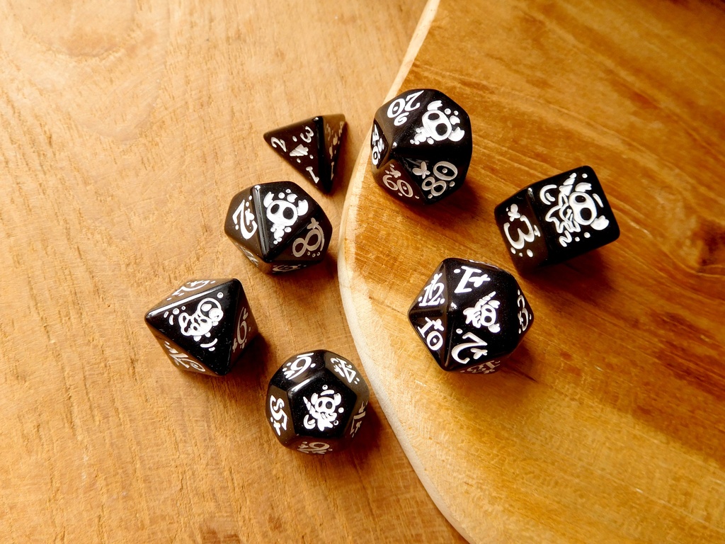 Dice Set - Hollow Knight