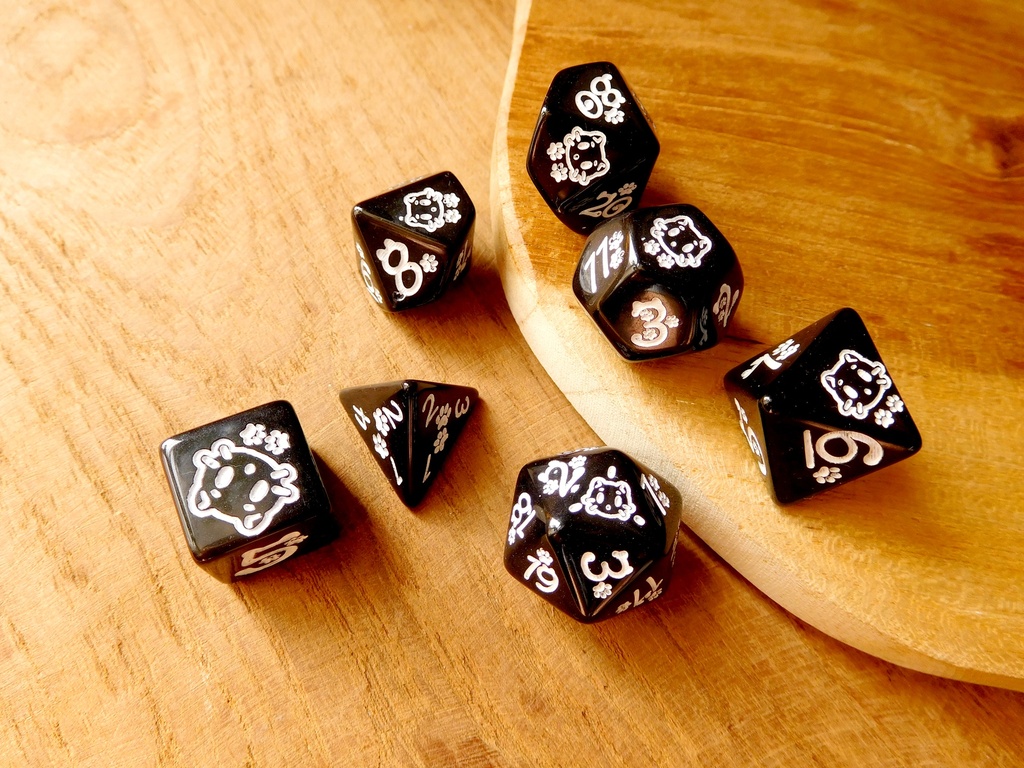 Dice Set - Kitty