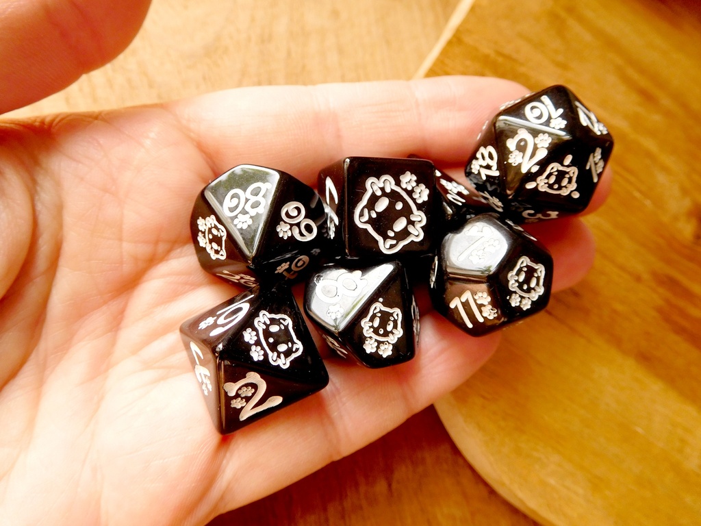 Dice Set - Kitty