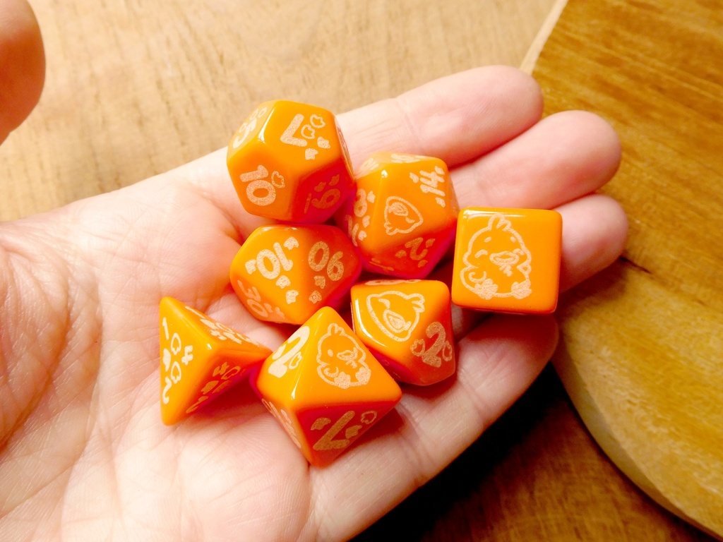 Dice Set - Frog