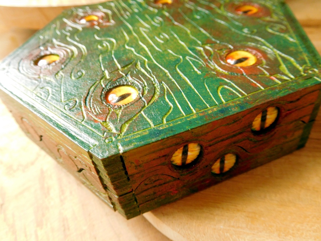 Dice Tray - Mossy Mimic