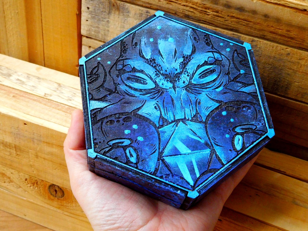 Dice Tray - Cthulhu Deepsea
