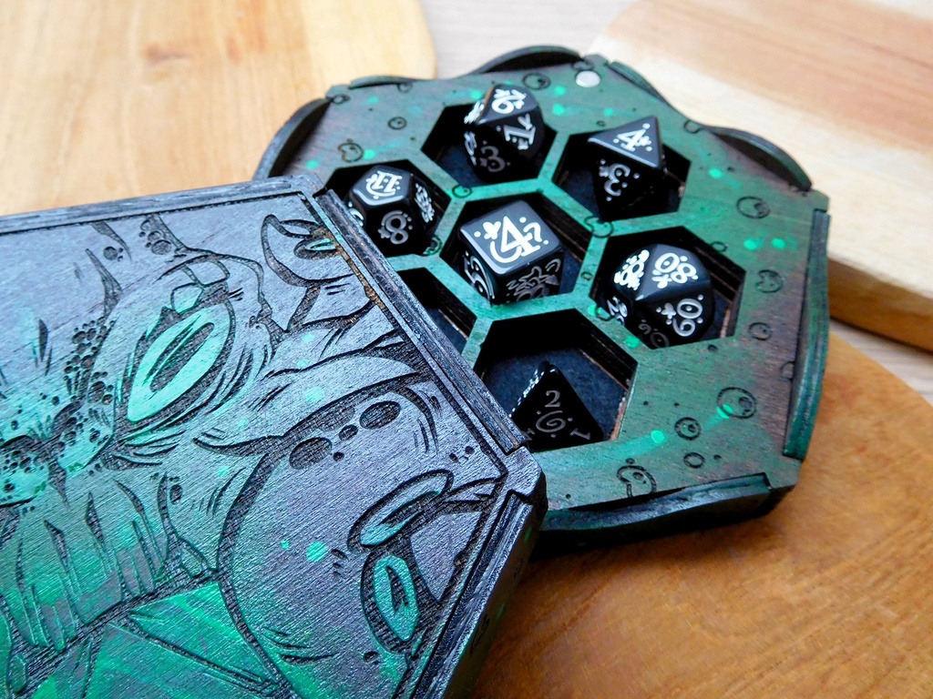 Dice Tray - Cthulhu Swamp