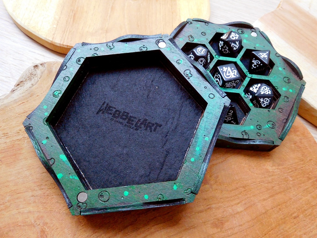 Dice Tray - Cthulhu Swamp